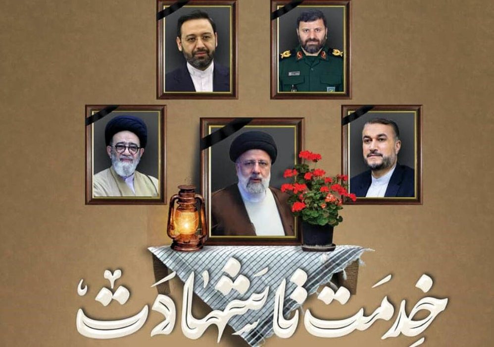 ادعای روزنامه جمهوری اسلامی در مورد سقوط بالگرد حامل رئیس جمهور و هیئت همراهش :